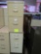 lot of 4 2-drawer file cabinets