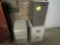 lot of 3 2-drawer file cabinets