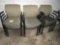 lot of 12 stackable office chairs
