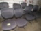 lot of 8 office chairs