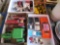 lot of 4 boxes of toy cars & tractors