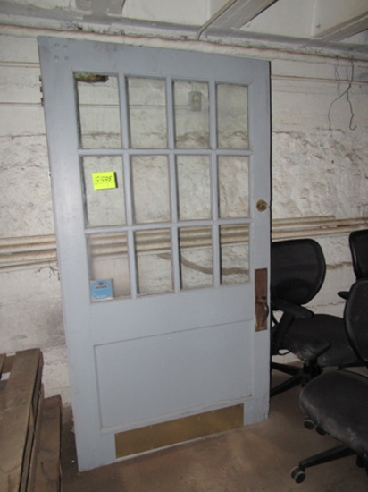 door w/ window, 48"