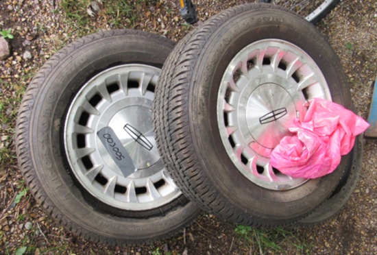 lot of 3 Firestone FR710 tires