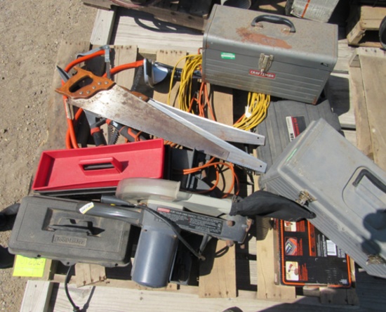 tool boxes, 10" miter saw