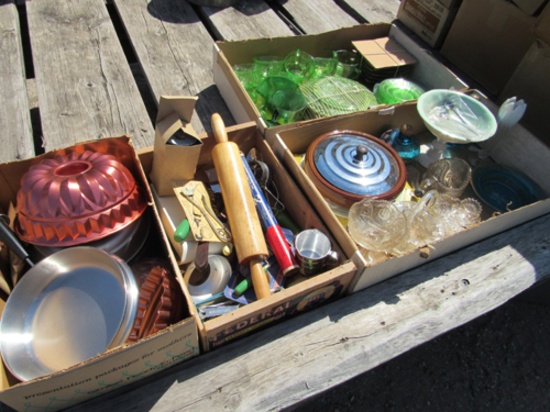 antique kitchenware
