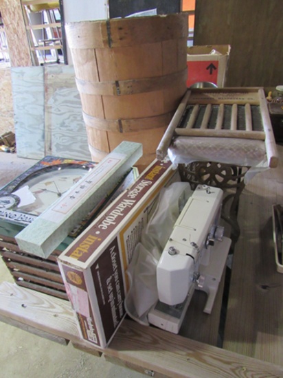 barrel, sewing machine