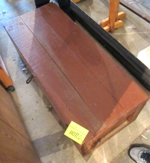 wooden cedar chest