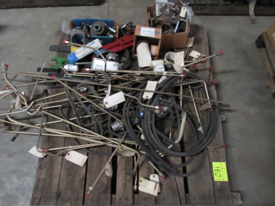 hydraulic lines, brackets