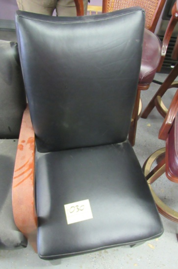 black chair