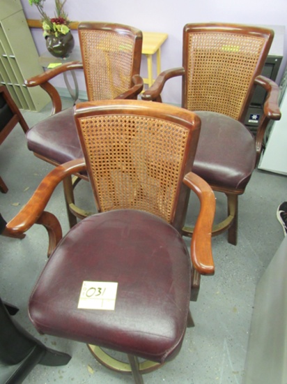 lot of 3 barstools