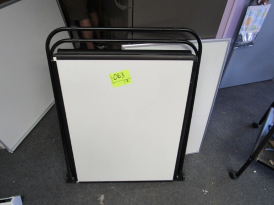 white board easel