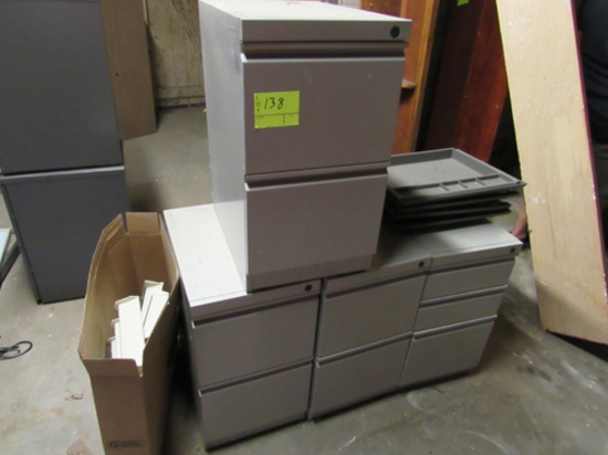 metal cabinets