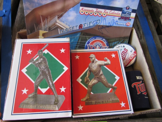 Twins items and 2 diecast cars