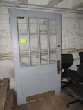 door w/ window, 48