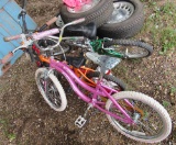 lot of 3 kids bikes