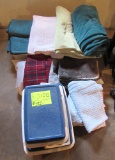 blankets, rugs and coolers