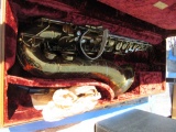 saxaphone, typewriter