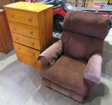 recliner, dresser