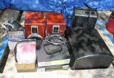 stereo, suitcase shredder