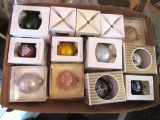 Christmas Ornaments, local businesses, deer figurines