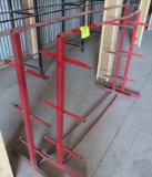 lot of 2 5' red racks
