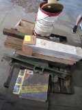 pallet of misc pales, iron