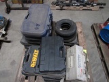 empty tool cases & tires