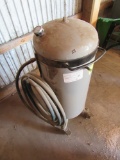 sand blast tank