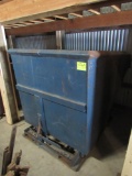 dumpster, 3 yd, pallet bracket w/ trip
