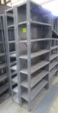 metal shelving, set of 2