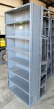 metal shelving, set of 2