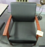 black chair