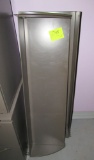 metal shelves, 4'