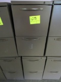 lot of 2 2-drawer file cabinets