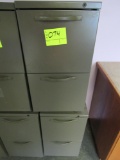 lot of 2 2-drawer file cabinets