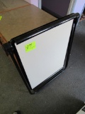 white board easel