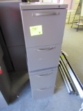 lot of 2 2-drawer file cabinets
