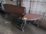 rolling confrence tables, 2 straight, 1 corners