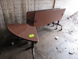 rolling confrence tables, 2 straight, 1 corners