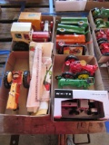 lot of 4 boxes of toy tractors