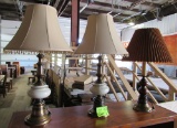 lot of 3 lamps