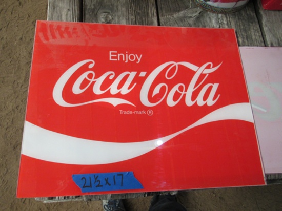 Enjoy Coca-Cola sign