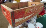 Coca-Cola wooden case