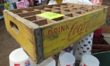 Coca-Cola wooden case