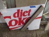 partial Diet Coke vending machine logo