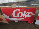 Enjoy Coke vending machine front logo
