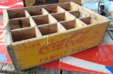 Drink Coca-Cola wooden case