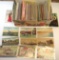 box full of rare vintage postcards