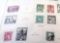 folders of foreign stamps