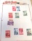 file full of foreign & Boy Scout stamps
